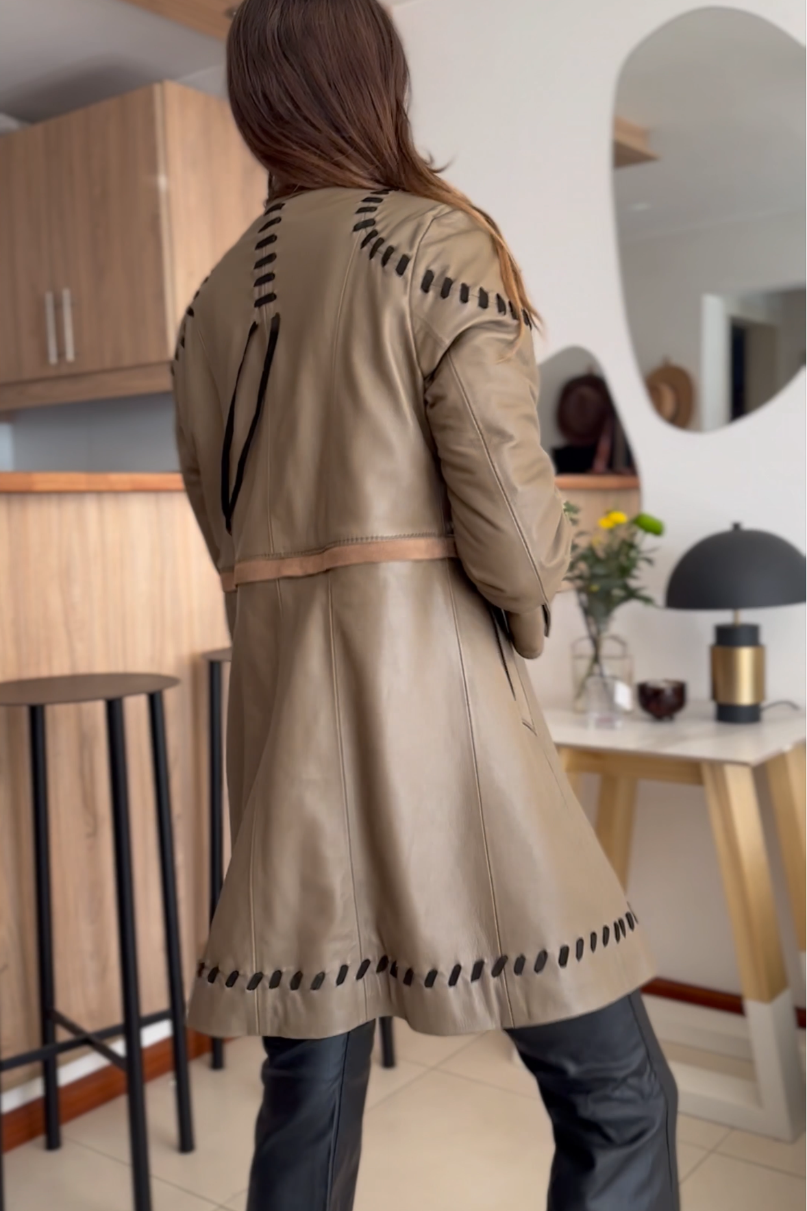 Trench Jarana visón 2 en 1