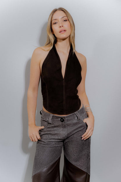 Top Cat gamuza chocolate