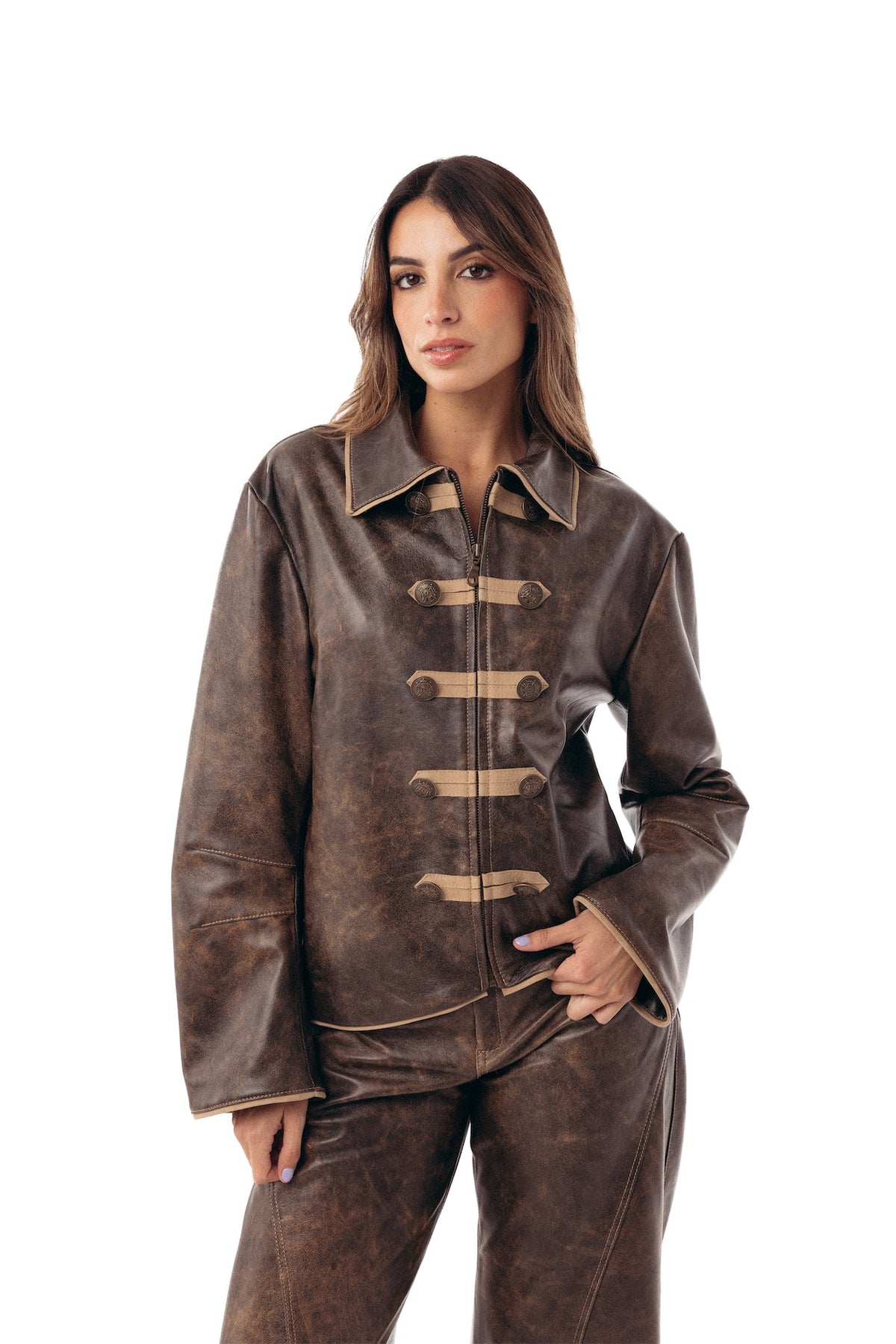Campera Marquise cuero