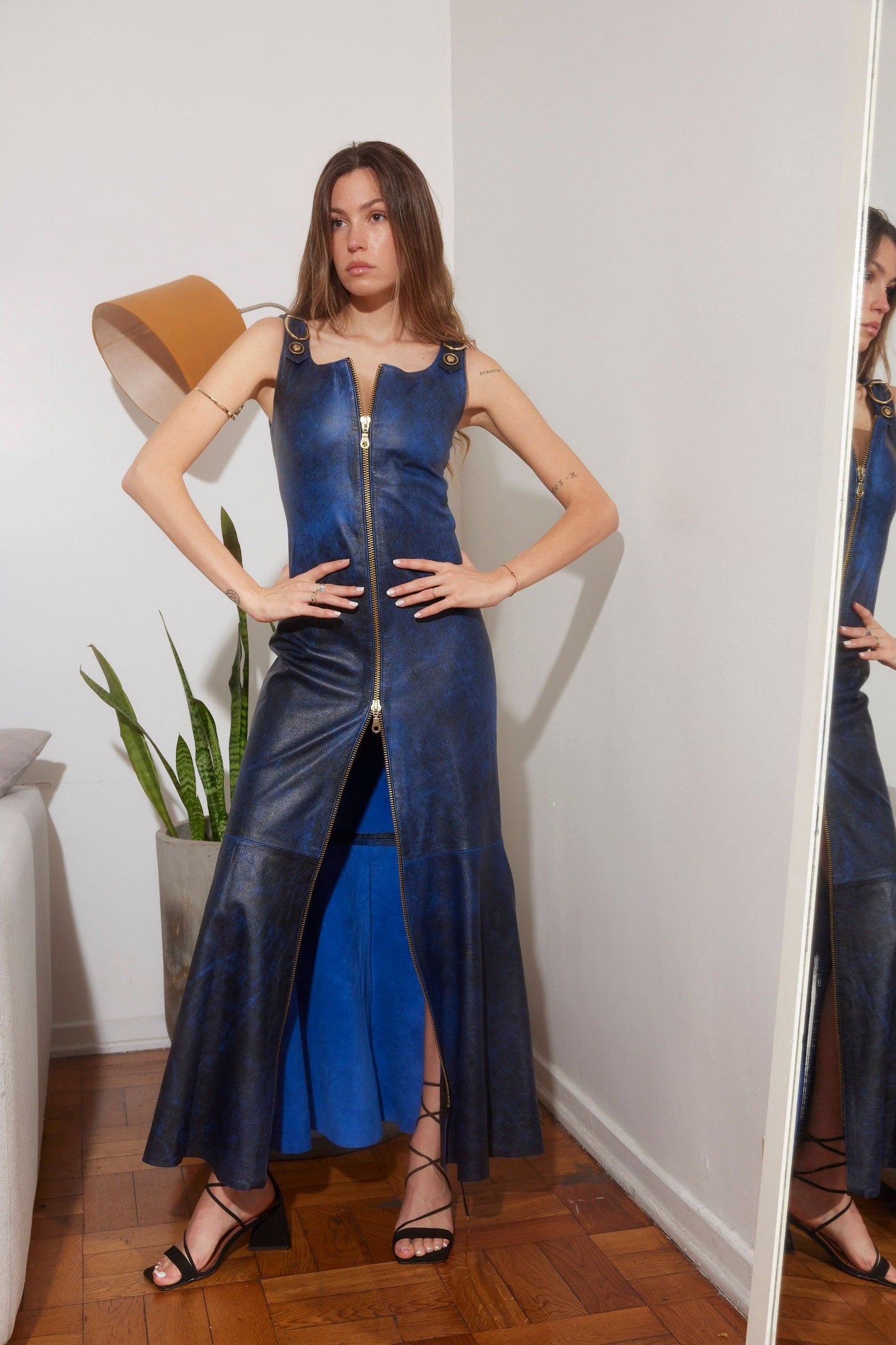 Vestido Male azul noche