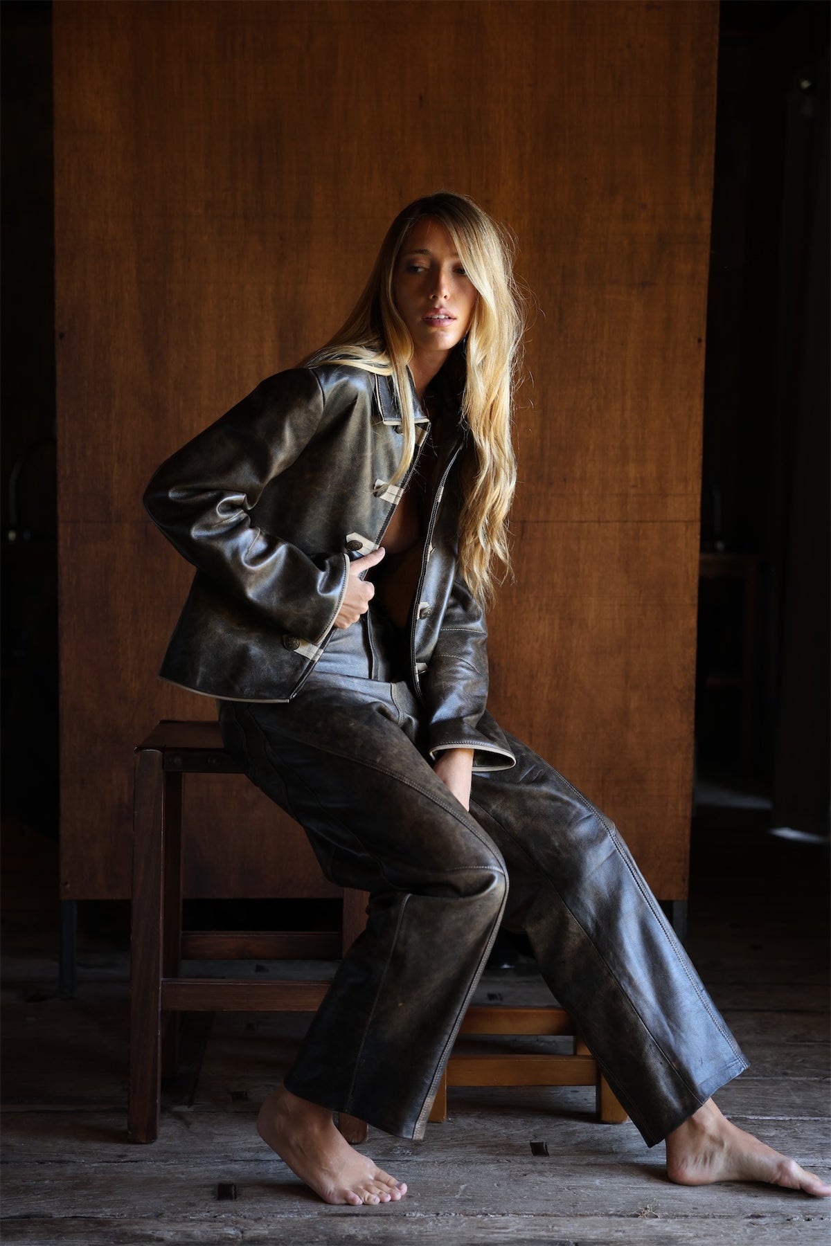 Campera Marquise cuero