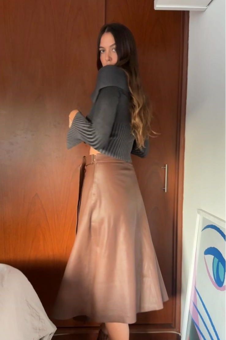 Falda Fall chocolate