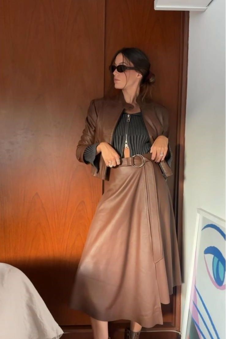 Falda Fall chocolate