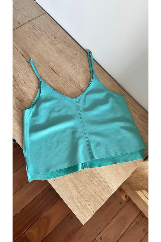 Musculosa Ju aquamarine