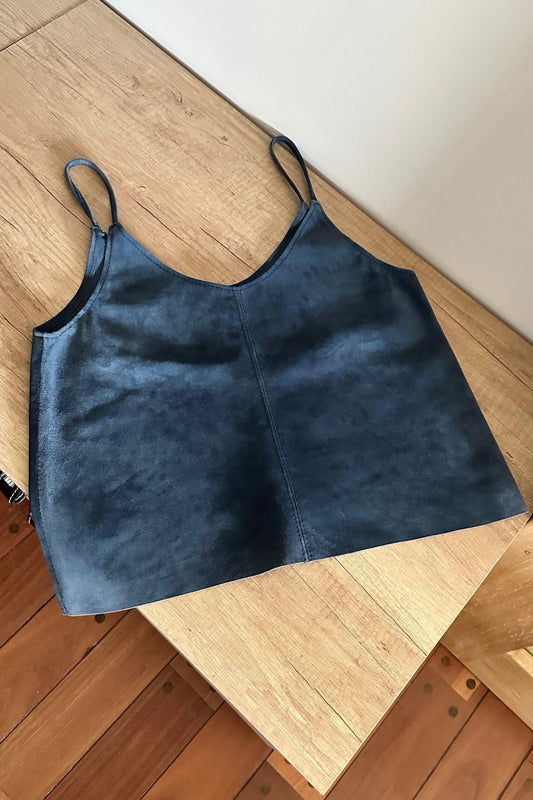 Musculosa Ju antílope azul