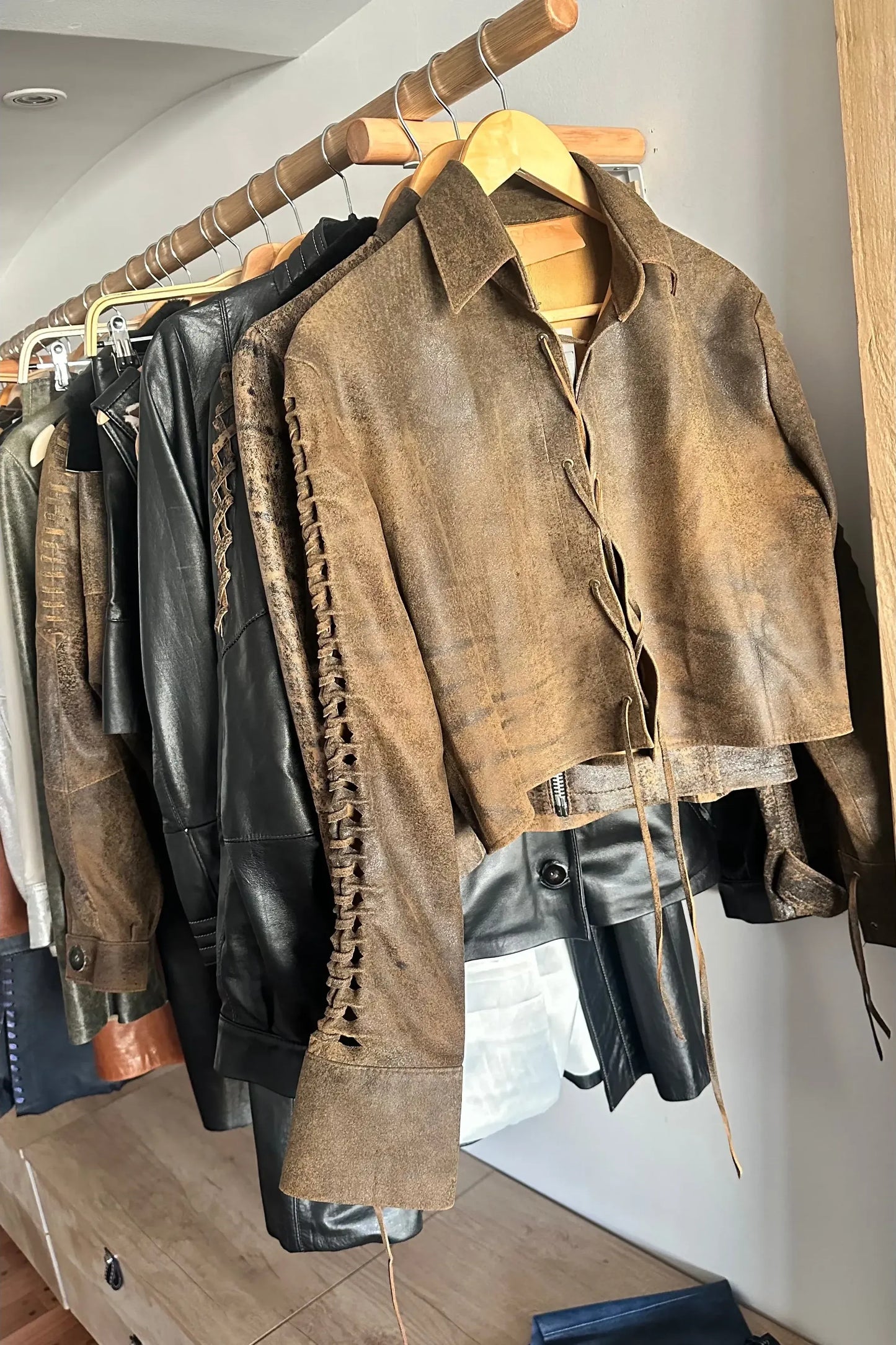 Camisa Fun vintage brown