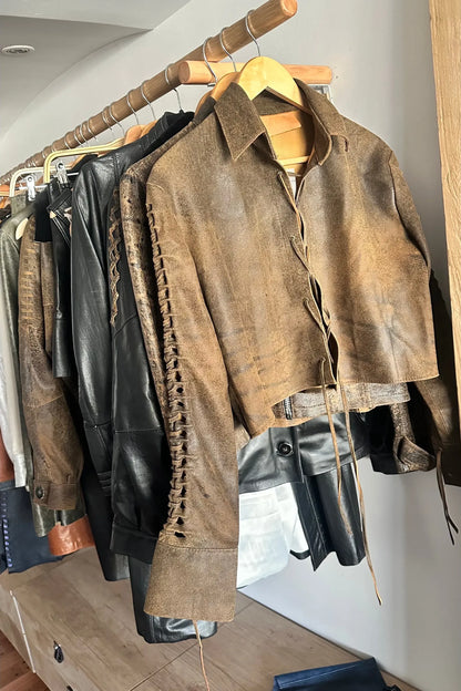 Camisa Fun vintage brown