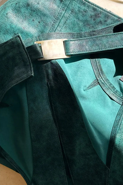 Falda Fragmentos vintage océano