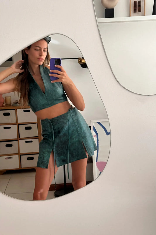 Top Cat corto vintage océano