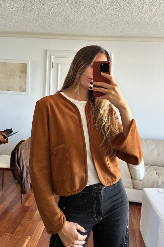 Camisa Round gamuza