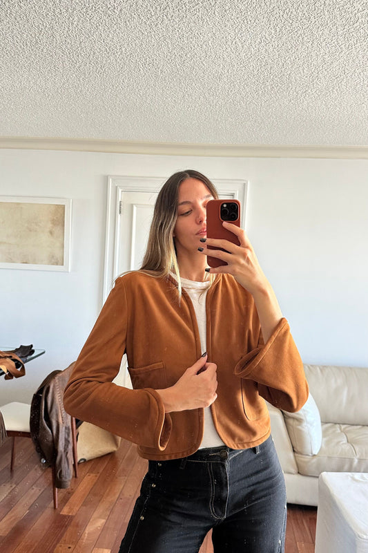 Camisa Round gamuza