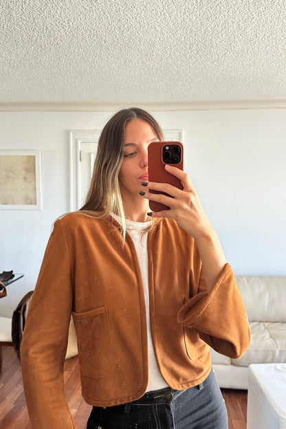 Camisa Round gamuza