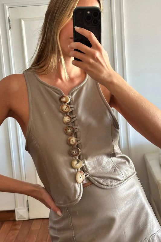 Chaleco Andorra vison