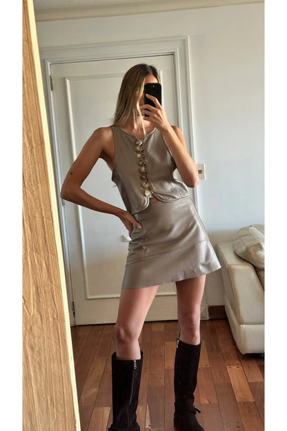 Chaleco Andorra vison