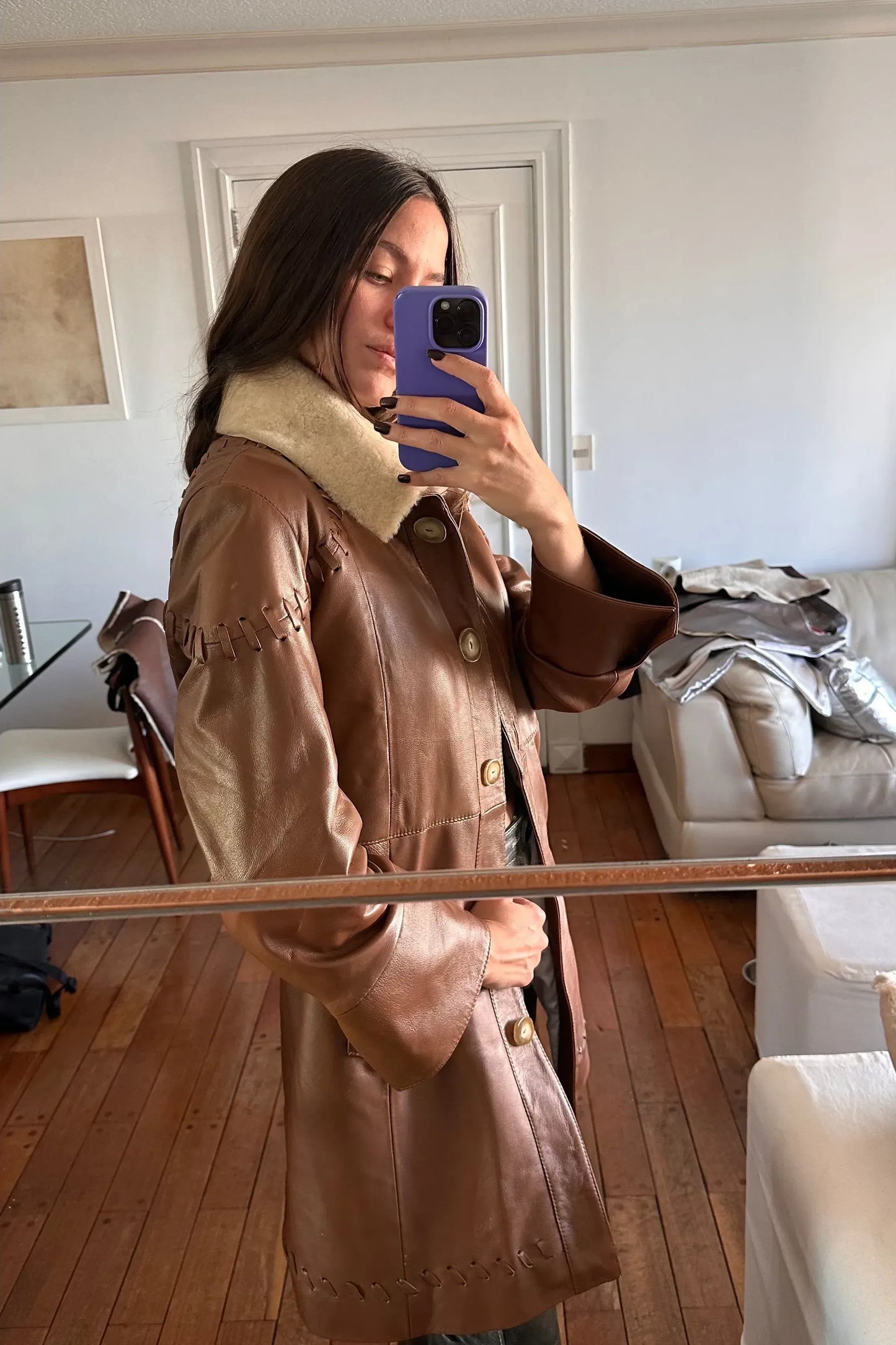 Trench Jarana caramelo