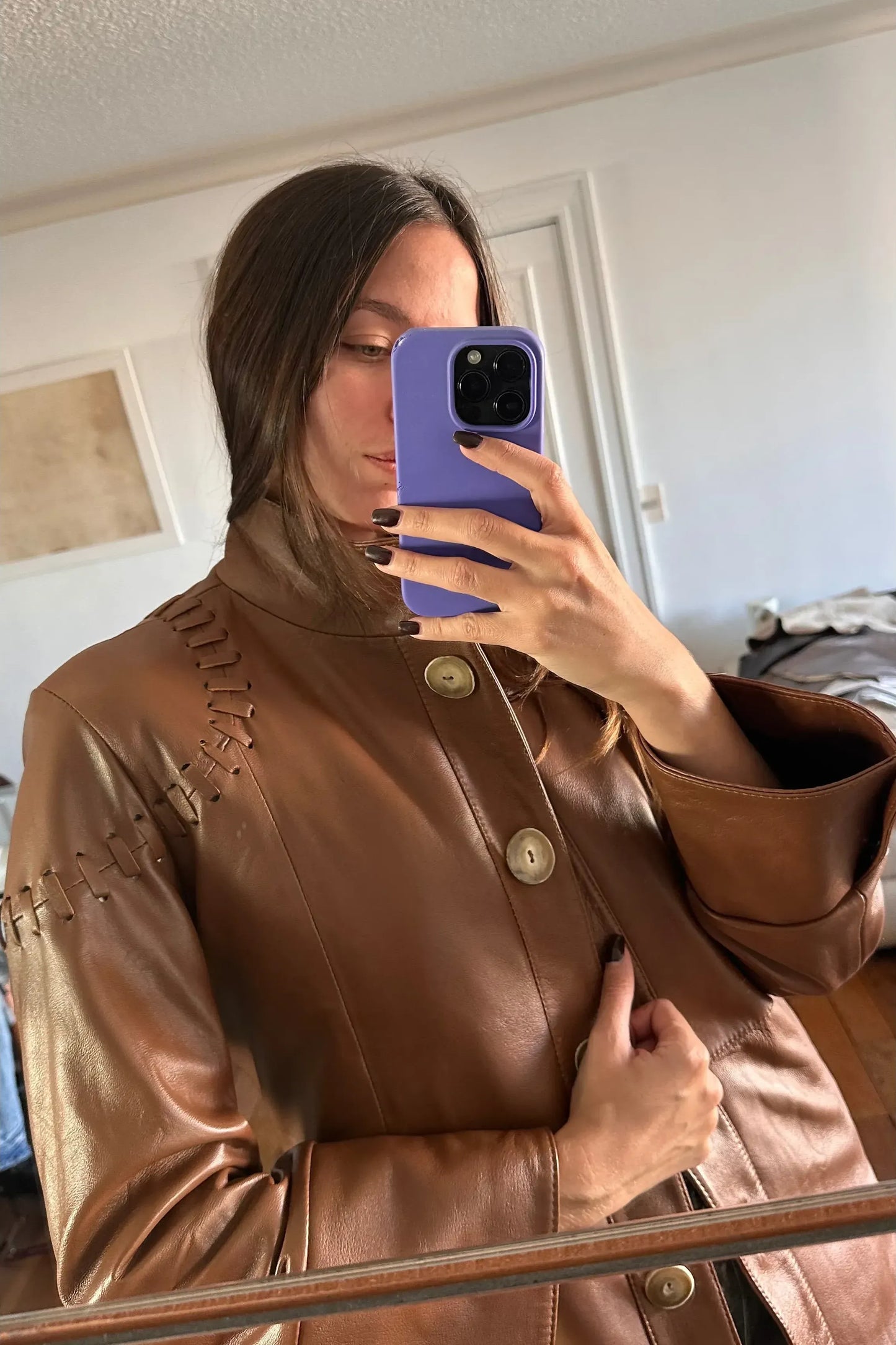 Trench Jarana caramelo