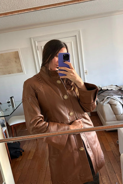 Trench Jarana caramelo