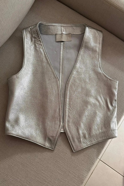 Chaleco Clásico plateado