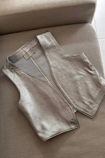 Chaleco Clásico plateado