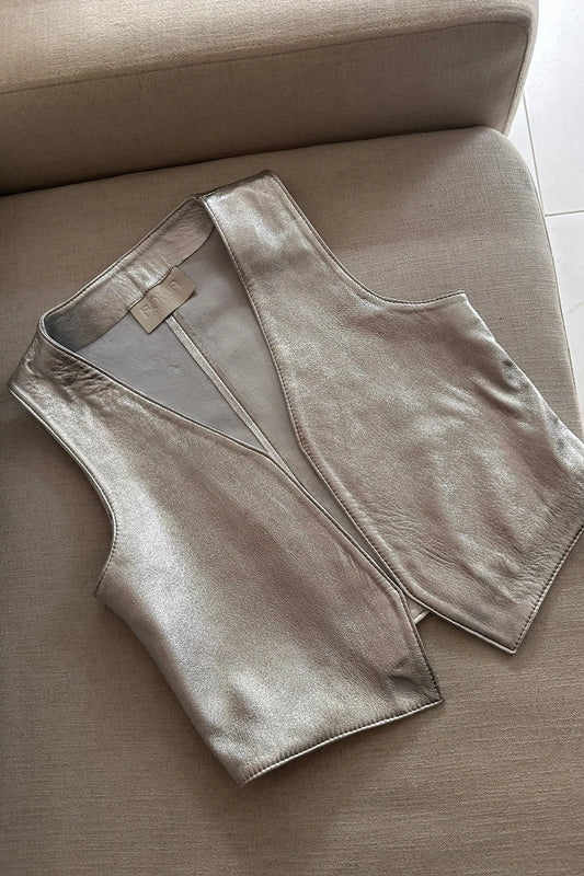 Chaleco Clásico plateado