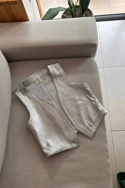 Chaleco Clásico plateado