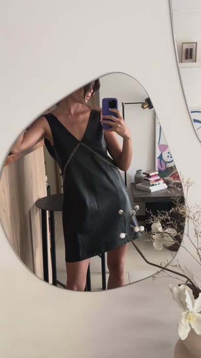 Vestido Formas negro