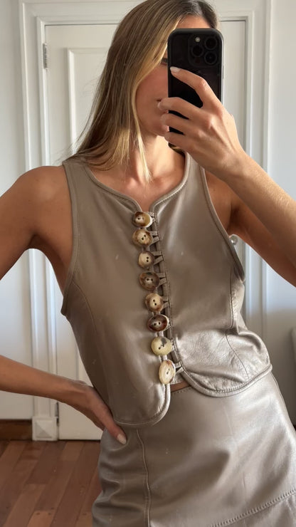 Chaleco Andorra vison