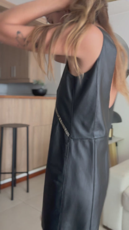 Vestido Formas negro
