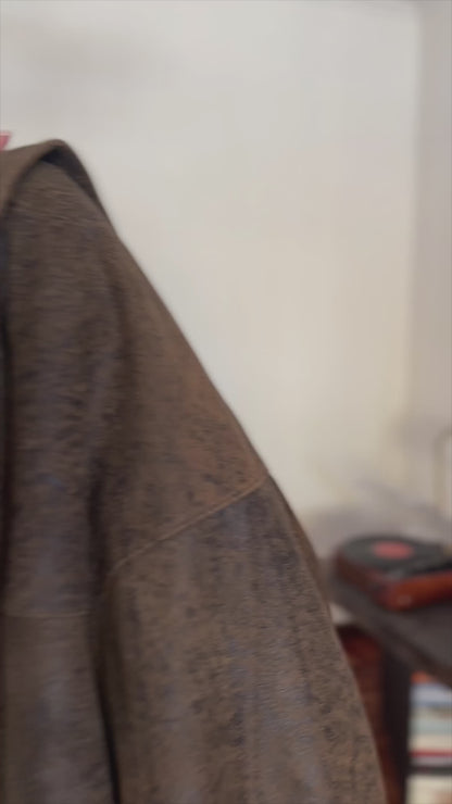 New Bomber vintage brown