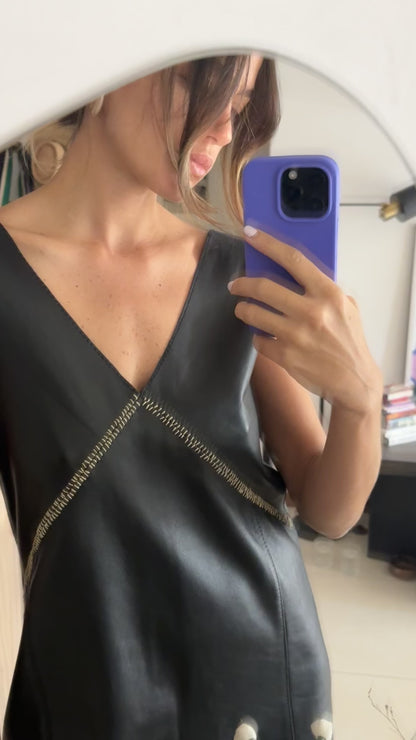 Vestido Formas negro