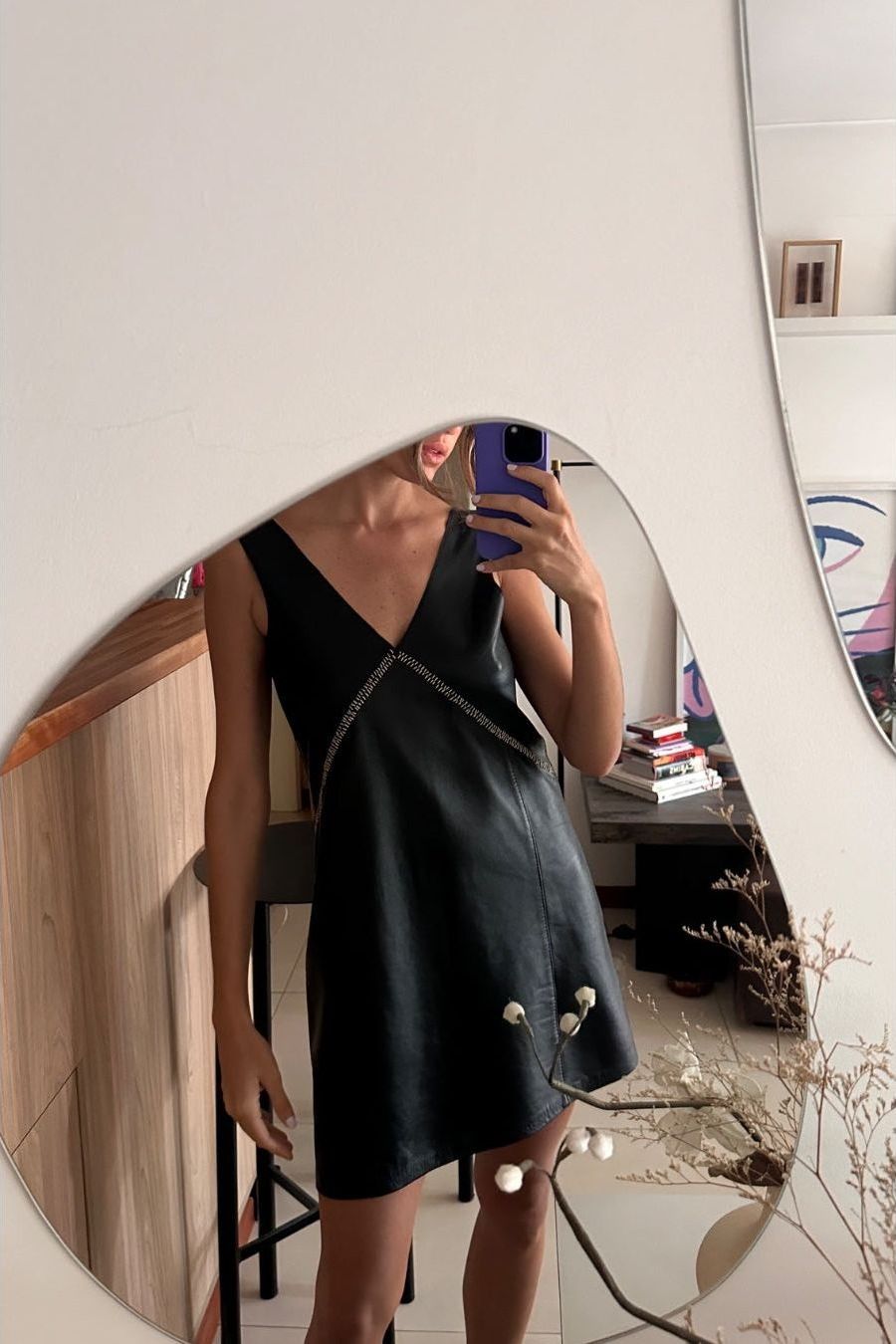 Vestido Formas negro